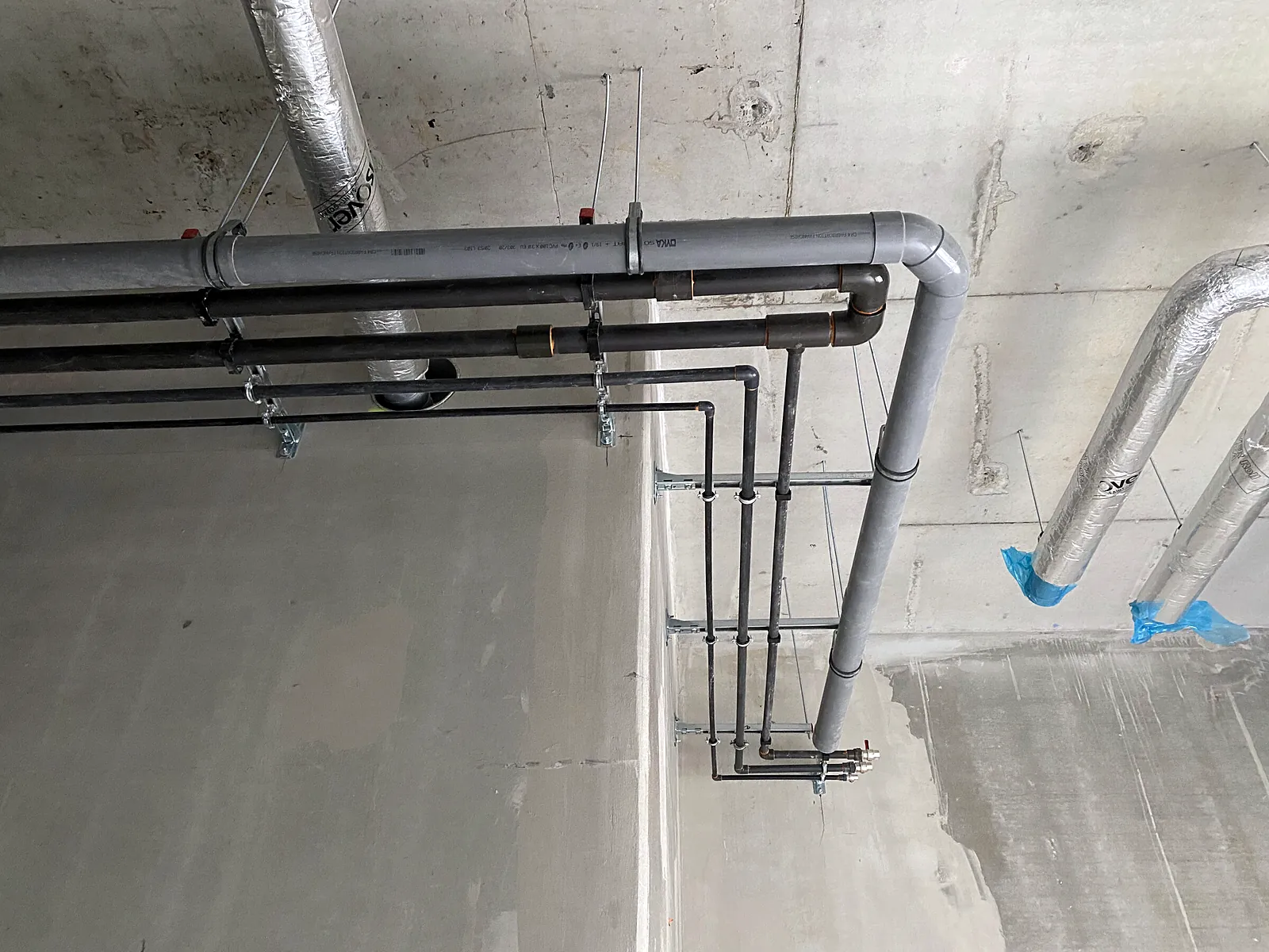 Réseaux de fluides posés en sous-sol, septembre 2021